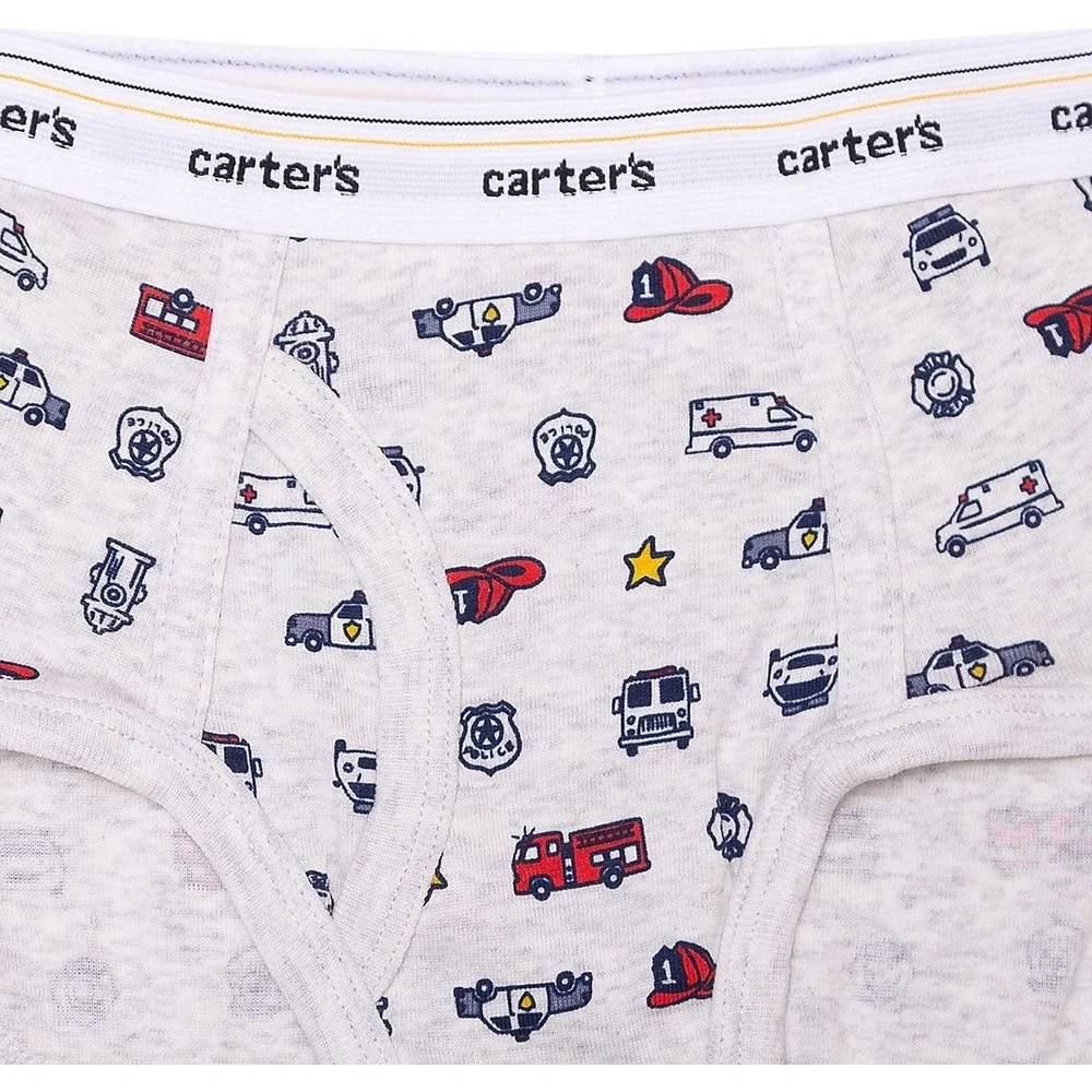 Carter's Briefs Underwear Boys Size S Multicolor NEW 3-Pack Hero Cartoon Cotton